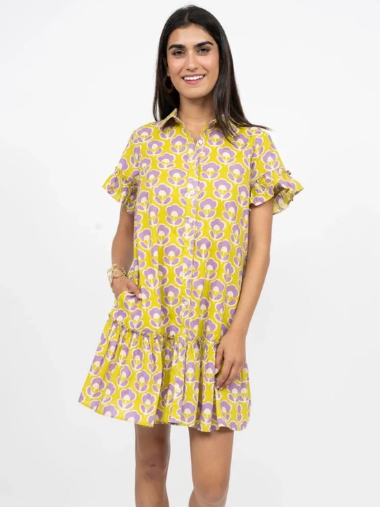ivy jane Dresses & Skirts - Ivy Jane | Shift into ruffles dress